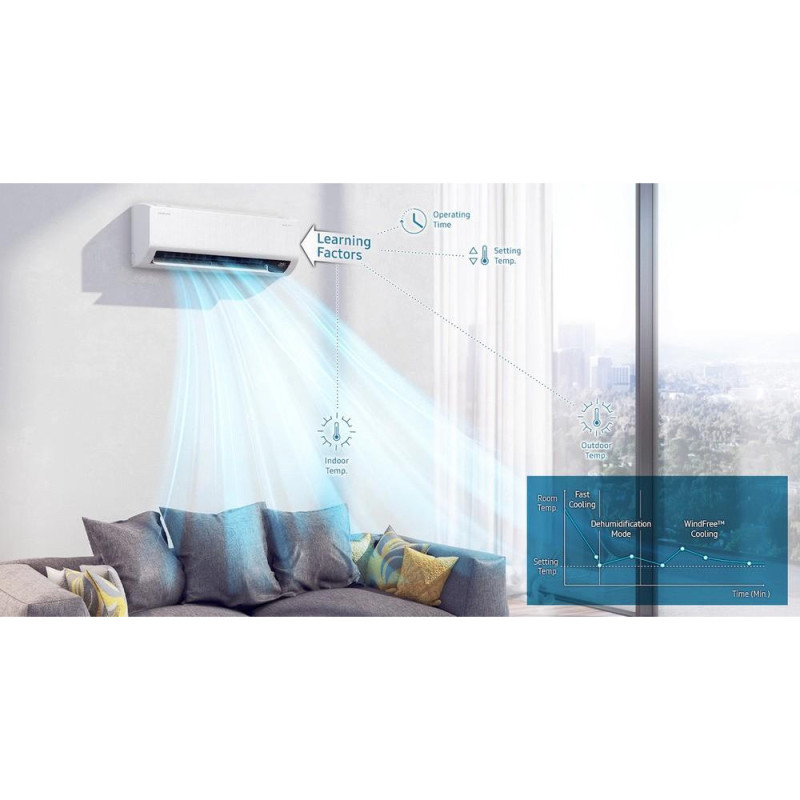 Кондиціонер Samsung AIRISE MASS AR18BXHCNWKNUA